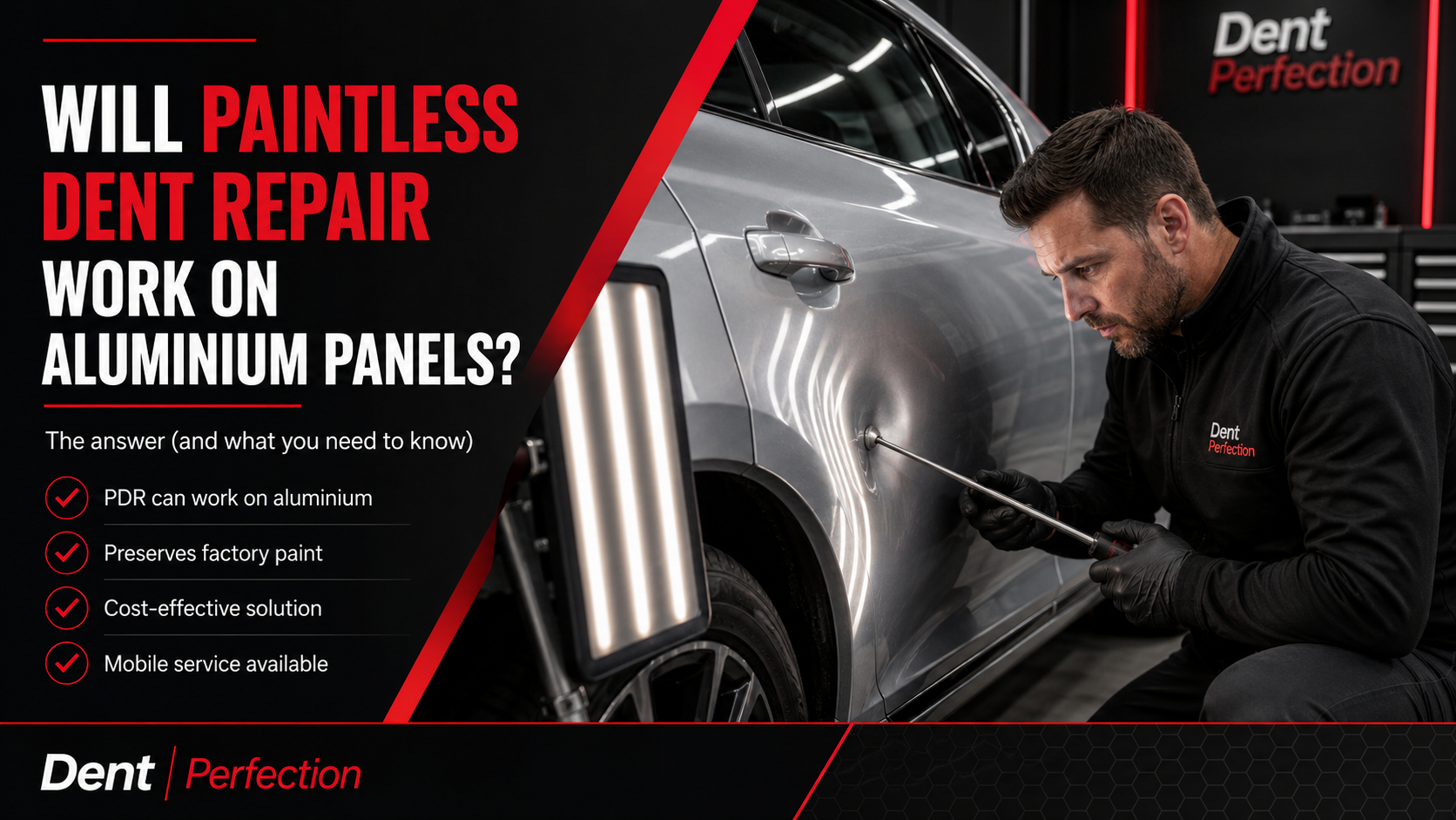 Dents Panel Great Paintless Dent Repair Aluminium Panels | Dent Perfection | 2026